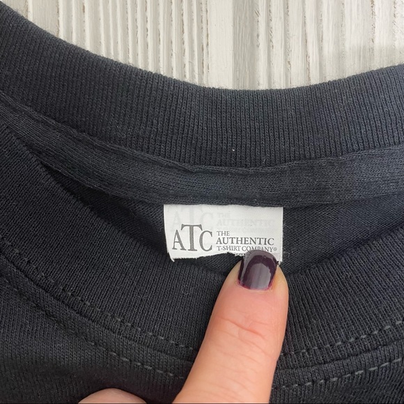 Canadian Is Not A Genre Dine Alone Records T-Shirt Tee Small Black - Picture 5 of 5